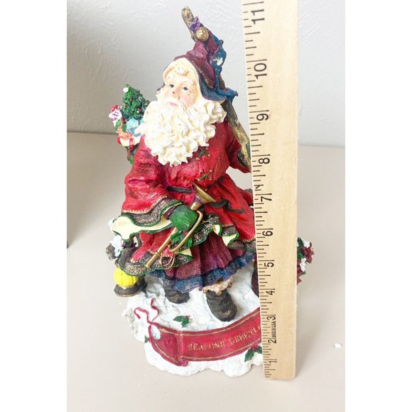 VTG JC Penney Holiday Santa 11.5” Christmas Statue Decor-Santa Claus Festivo EUC - Picture 5 of 7